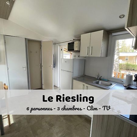 Le Riesling - Mobilhome Pour 6 - Tv - Climatise Boofzheim Exteriör bild